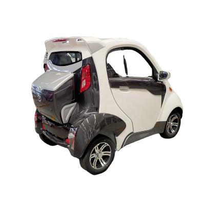 China Leather 2021 New EEC 4 Wheel Electric Vehicle Car With L7e Standard for sale