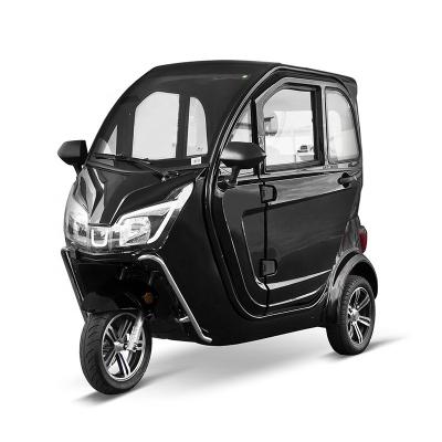 China Passenger 72V 2200W EEC Energy New Arrival Electric Tricycles Vehicles With Plastic Cabin For Disabled Lower Price for sale