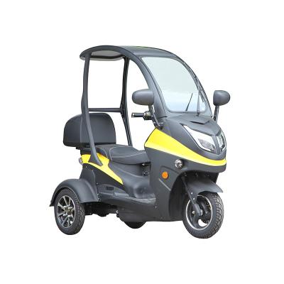 China Unisex EEC Certificated 3 Wheel Electric Tricycle With Roof for sale