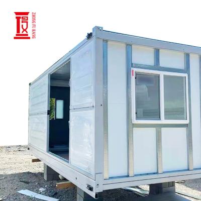 China Fuhong Modern Hot Selling 2 Bedroom Steel Structure Small Economical Prefab Expandable Prefab House for sale