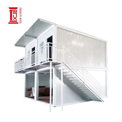 China Fuhong 40ft shipping container luxury prefab modular house modern hot selling prefab homes for sale