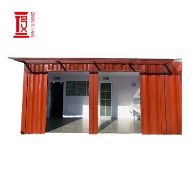 China Fuhong Hotel New Design 30ft Frame Modern Lightweight Prefab Villa House Luxury Prefab Homes With Bathroom for sale