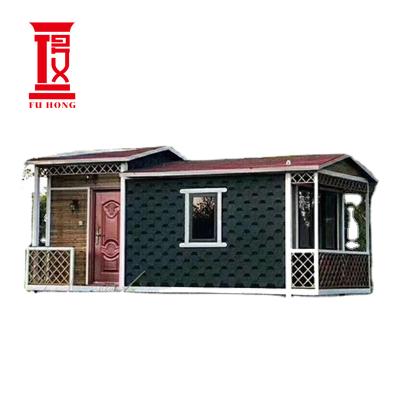 China Modern Fuhong Custom Design Small Prefab Prefab Villa Home Luxury Prefab Treehouse With Kitchen for sale