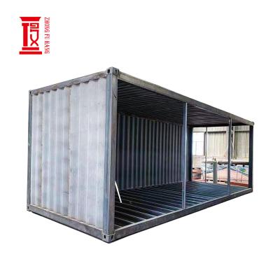 China Modern Fuhong Custom Design Small Prefab Modular Luxury Round Flat Pack Home for sale