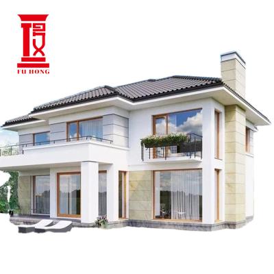 China Modern Chinese Made Style Luxury Prefab Custom Size Easy Assembled Modular Full Prefab House for sale