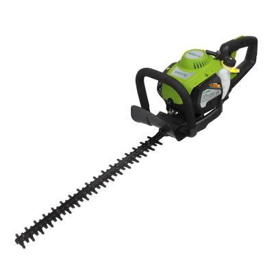 China 25 Inch Multiple Functions Laser Sunbeam Power Cut Dual Blade Gasoline Hedge Trimmer for sale