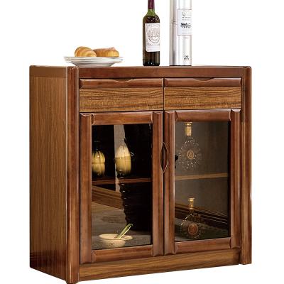 China (Size) Restaurant Side Cabinet Wooden Living Room Porch Door Side Adjustable Simple Light Luxury Modern Single Cabinet for sale