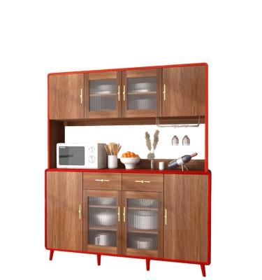 China (Size) Wholesale Custom Adjustable Living Room Furniture Position Dining Room Side Cabinet for sale