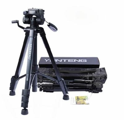 China Pro YUNTENG VCT-668 Digital Camera Tripod With Dim Pan Camera DV Phone VCR Head Liquid Video for sale