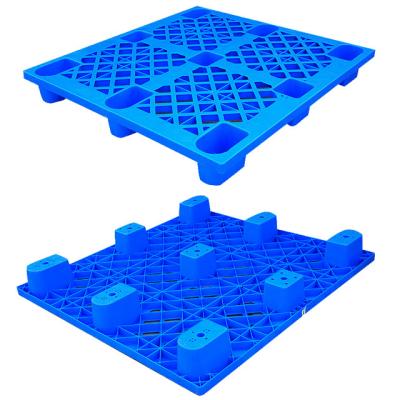 China Light Duty Euro Pallets Low Price Recycled Disposable Plastic Perforated One-Way Nestable for Export and Shipping for sale