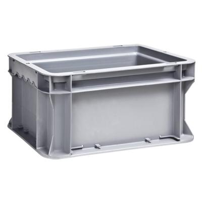 China Shipping Transfer Crate Pp Plastic Transportation Turnover Box With Card Holder for sale