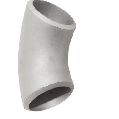 China Hotels 45 Degree Industrial Welded Elbow , DN10-DN600 , SS304&316 Stainless Steel Adapte Industrial Pipelines for sale