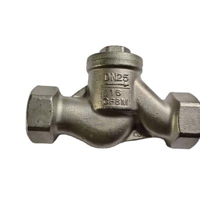 China General Low Price Industrial Type S Threading Check Valve , DN20/15 25/20 32/20 32/25 40/25 , SS304&316 Stainless Steel Check Valve for sale