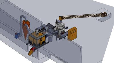 China SGS Complete Pellet Production Line PLC Control  Pellet Manufacturing Plant for sale