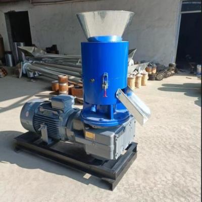 China Animal Feed Pellet Machine 30kw Flat Die Feed Making Machine cattle feed pellet mill for sale