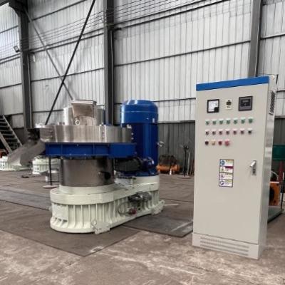 China Ring Die Wood Pellet Pressing Machine 132kw Palm Tree Pellet Making Machine for sale