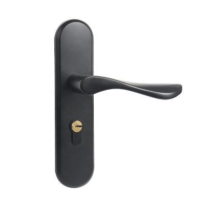 China Modern Wholesale High Quality Stainless Steel Bathroom Bedroom Lockers Handle Locks Simple High Grade Fine Tongue Handle Locks for sale