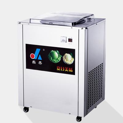 China Homemade Hotels Automatic Stainless Steel For Food Truck Use Fry Roll Ice Cream Machine for sale