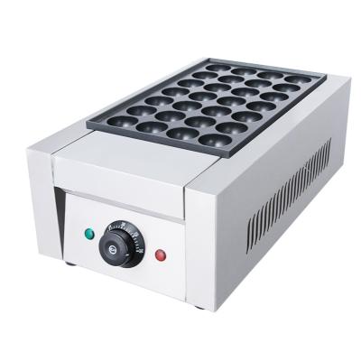 China 28 Hole Takoyaki Machine Single Electric Octopus Balls Machine Commercial Heating Machine Roasted Octopus Ball Shrimp EH-76N for sale