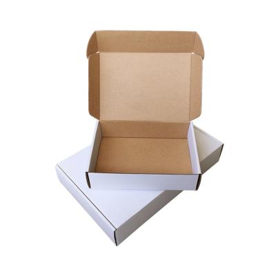 China High Quality Recycled Materials Brown Kraft Paper Folding Packaging Box Blank Or White Kraft Cardboard Mailer Box for sale