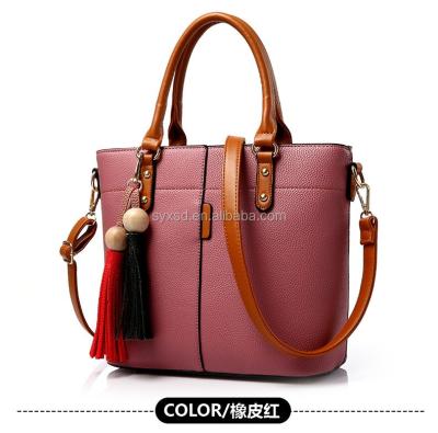 China High Quality Fashion Designer Delicate PU Lady Handbags For Fashion Trend Women Wholesale for sale