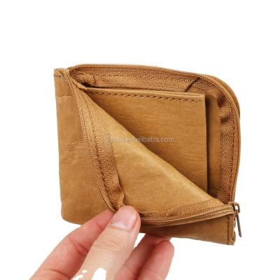 China Special Gifts Eco - Friendly Tyvek Mini Paper Wallet Tearless Coin Pouch For Card for sale