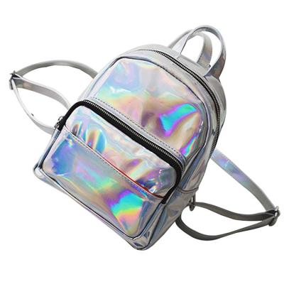 China Backpack Girls hologram backpack casual satchel mini school bag shoulder bag for sale