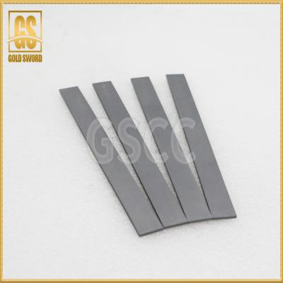 China Vorrat HRA90 Gray Tungsten Carbide Flat Strips zu verkaufen