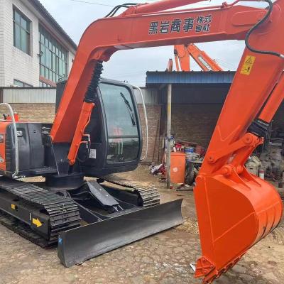 China Used Small Excavator Hitachi Zaxis70 Used Hitachi Mini Digger ZX70 SMALL DIGGER EX70 made in Japan 0.35mÂ³ for sale