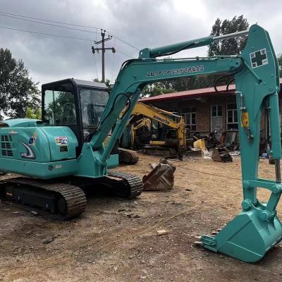 China Used Crawler Excavator good condition Kobelco60 with low price second hand importfrom japan original kobelco SK60 0.22m3 for sale