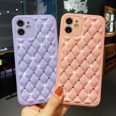 China As Shown Cell Phone Leather Case For iPhone XS Max 11 12 13 Mini 7 Flashing 8 Cell Phone Cases for sale