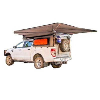 China Easy Fit Camping With Piick Up Share Exit Door Living With Aluminum Bracket Camper Canopy With Fabric Made In China for sale