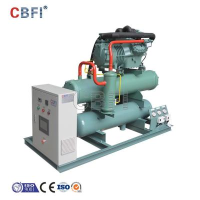 China Industrial Water Cooled Refrigeration Parts Heat Exchanger Condenser With Refrigeration Unit for sale