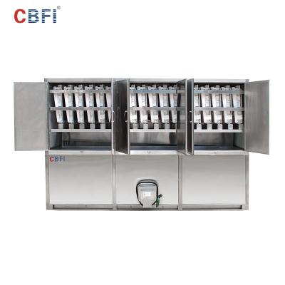 China Industrial / Commercial Cube Ice Machine With Automatic Packing System Ice Cube Making Machine Ice Cube Maker for sale