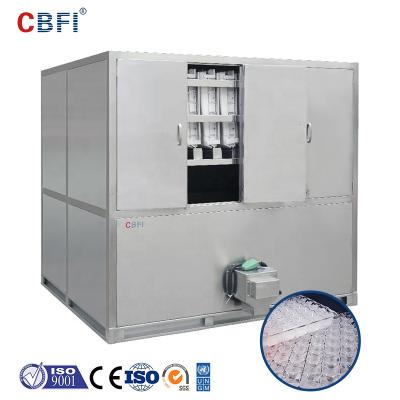 China Industrial / Commercial Ice Cube Machine With Automatic Packing System for sale