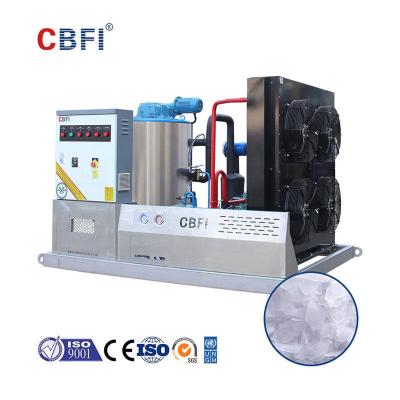 China Industrial Or Commercial Small Size Flake Ice Machine For Fishing Boat en venta