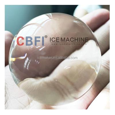 China 100% Industrial or Commercial Crystal Roundness Slow Melting Ice Ball Manufacturer for sale