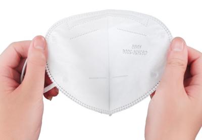 Cina Virus maschera polverizzata resistente del respiratore di 8cm * di 14.5cm FFP2 FFP3 KN95 in vendita