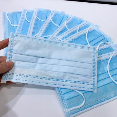 China 3 Ply Disposable Face Mask Breathable & Comfortable Safety Mask for sale