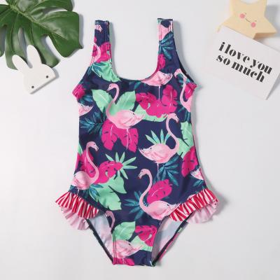 China 2021Girls One Piece Swimsuit Children Beachwear Breathable Bathing Summer Children Baby Swimwear for sale