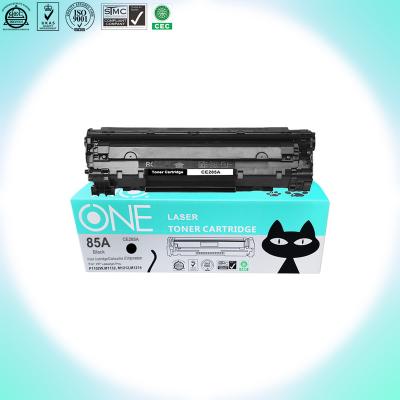 China COMPATIBLE Compatible Toner Cartridge Black CE285A 285A 285 85A Toner Cartridge For HP LaserJet Printer Series P1102 M1212 M1217 M1132 for sale