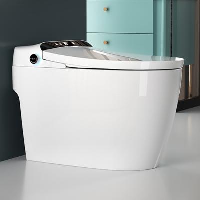 China Wholesale 110v Wc automatic smart toilet one-piece western smart belt closestool electric automatic smart toilet for sale