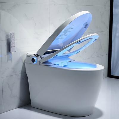 China Hot Selling Wc Ceramic Smart Closestool Hot Selling Japanese Automatic Operation Toilet One-Piece Smart Closestool for sale