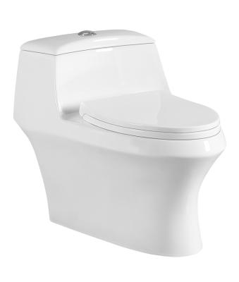 China Best Quality Double Flush Hotel Villa Apartment Flush Bathroom Double Flush One Piece Toilet for sale