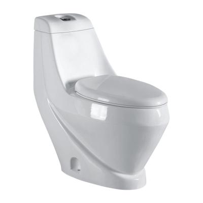 China Best Quality Double Flush Hotel Villa Apartment Flush Ceramic Single Piece Toilet for sale