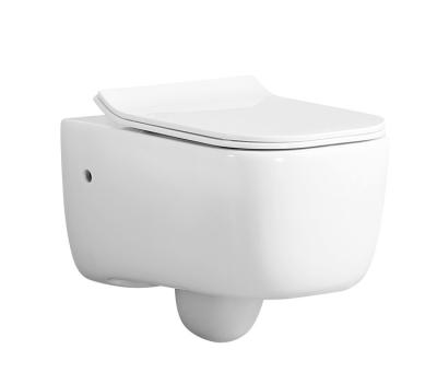 China New style hotel villa modern ceramic apartment bathroom school wall-hung toielt for sale