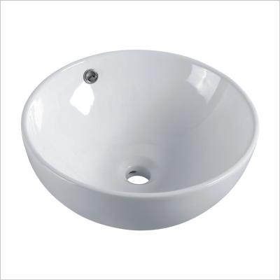 China New Modern Design Porcelain Cross Modern Chinese Grades Consolidation Sanitary Ware Peel Countertop Ceramic Round Hand Wash Basin for sale