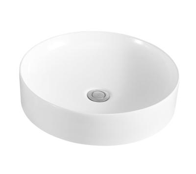 China Modern Sanitaryware Sinks Sanitary Ware Ceramic Round Shaped Hand Sanitary Sink Bathroom Counter Top Reasonable Prices Small UK for sale