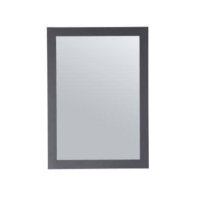 China Modern good quality modern white square shape PVC painting mirror cabinet bathroom sale for sale