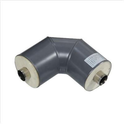 China Polyurethane Steel Insulation Tube 200Mm Pre Insulated Elbow Pipe for sale